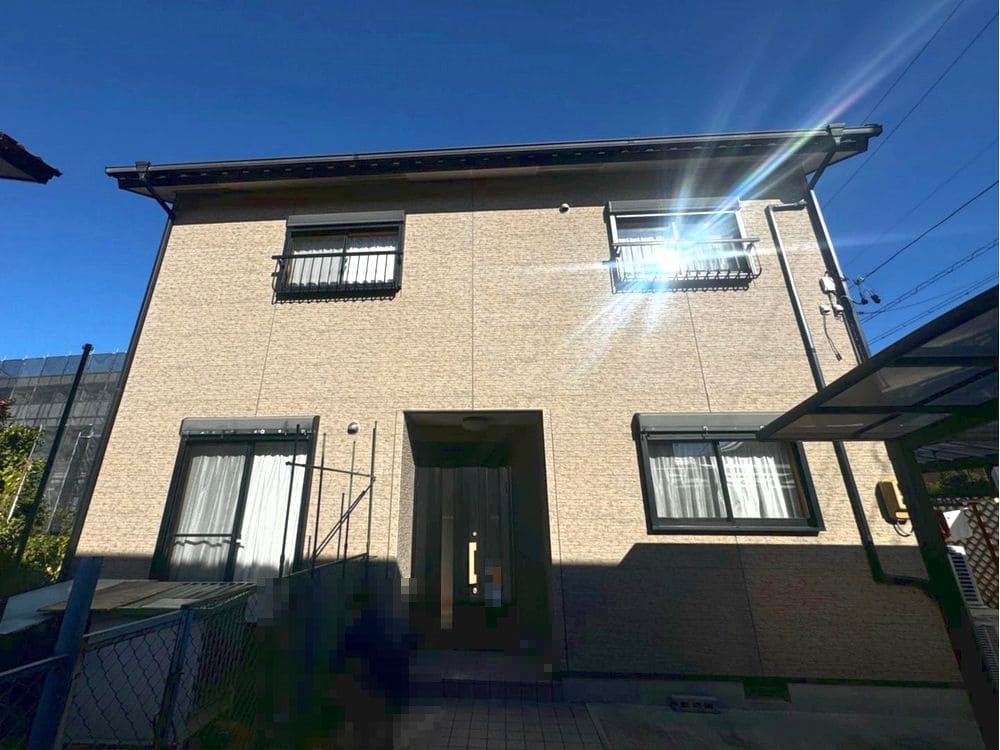 H様(生駒市)外壁‗施工前3 生駒市の外壁塗装をリペイント匠が施工した写真