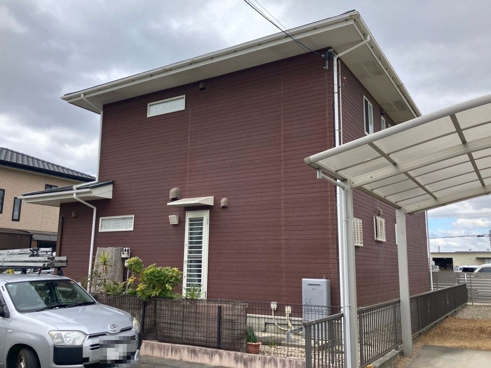 N様(橿原市)外壁‗施工前2 橿原市の外壁塗装をリペイント匠が施工した写真