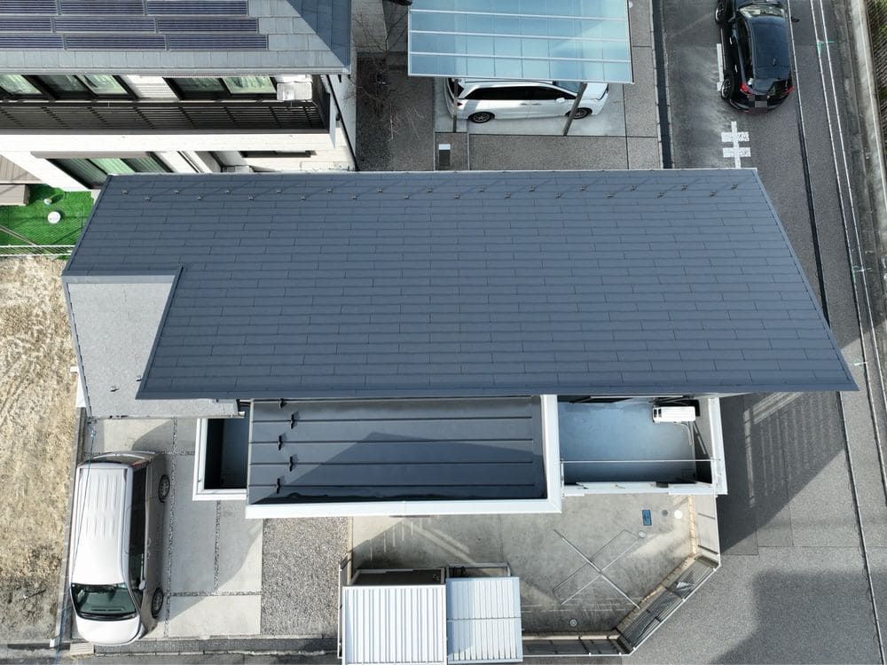 奈良市の外壁・屋根塗装をリペイント匠が施工した写真