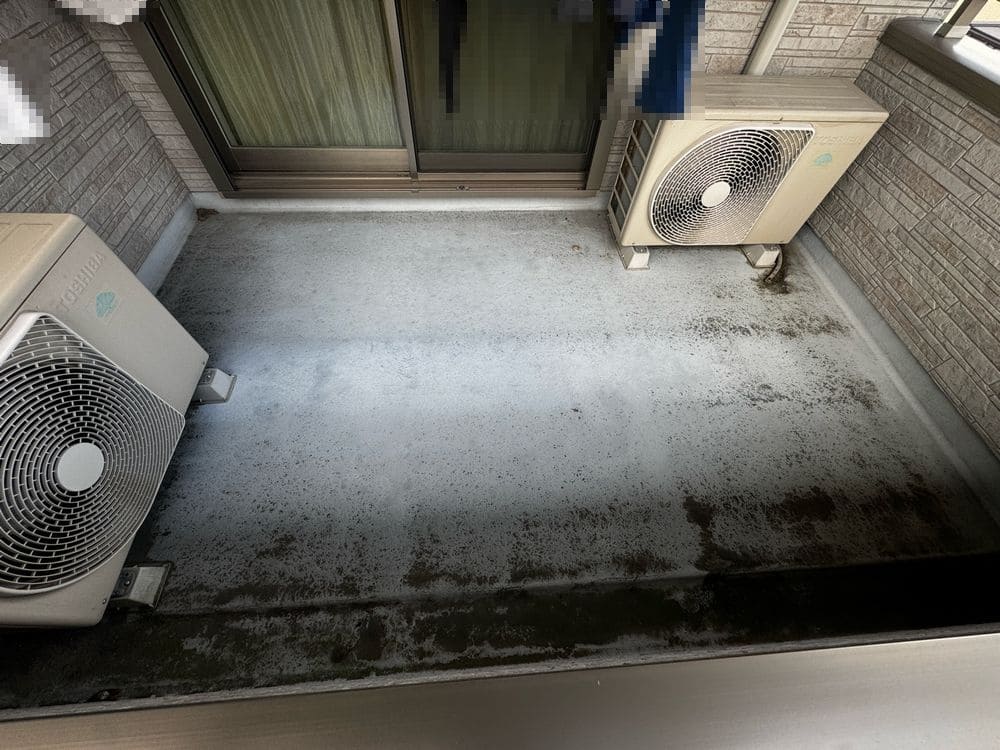 奈良市_H様_防水①(施工前) 奈良市の防水工事をリペイント匠が施工した写真