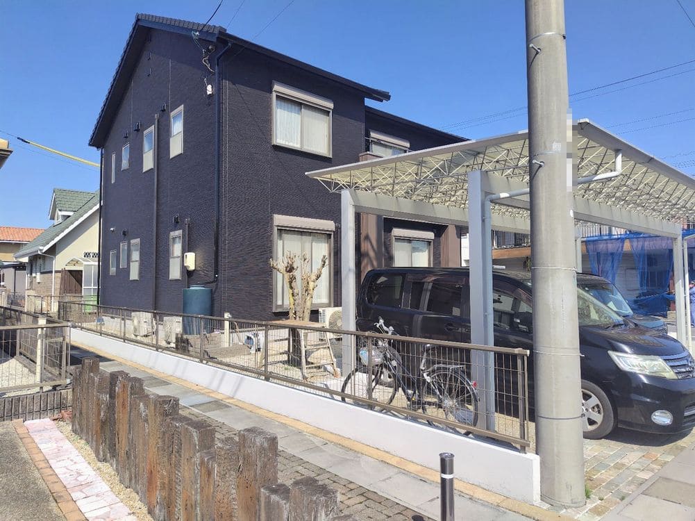 生駒市_K様_施工後_外壁全体 生駒市の外壁塗装、防水工事をリペイント匠が施工した写真