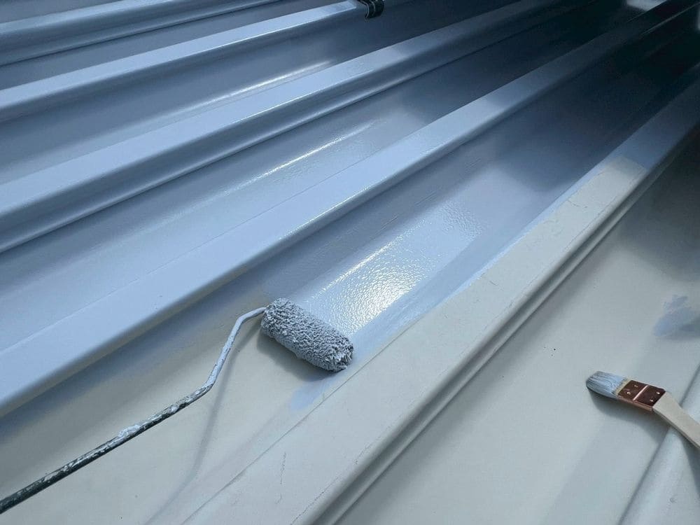 生駒市の外壁塗装、屋根塗装をリペイント匠が施工した写真