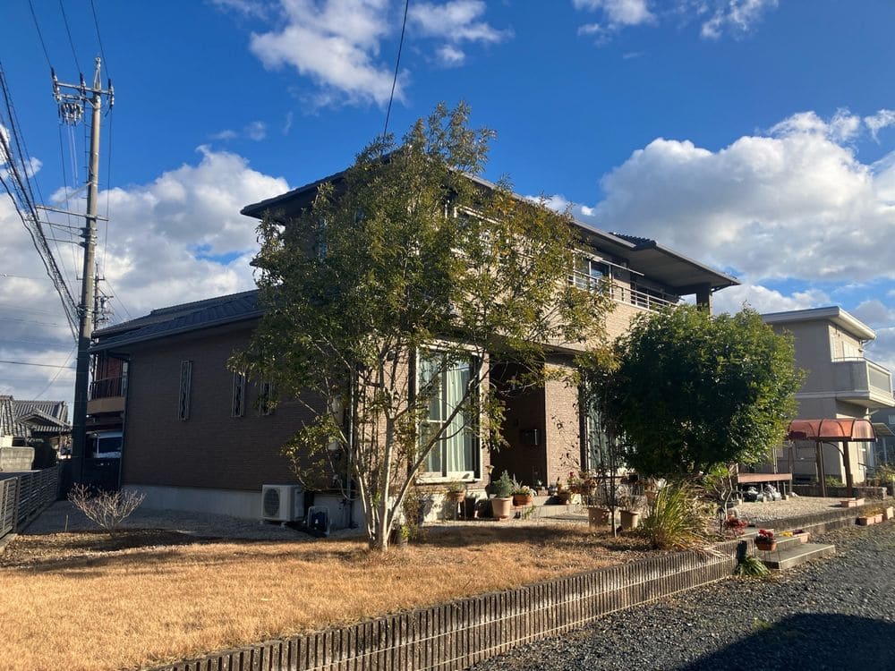 奈良市_H様_外壁全体②(施工前) 奈良市の外壁塗装をリペイント匠が施工した写真