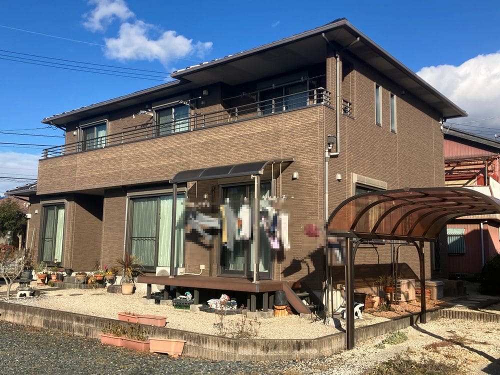 奈良市_H様_外壁全体③(施工前) 奈良市の外壁塗装をリペイント匠が施工した写真