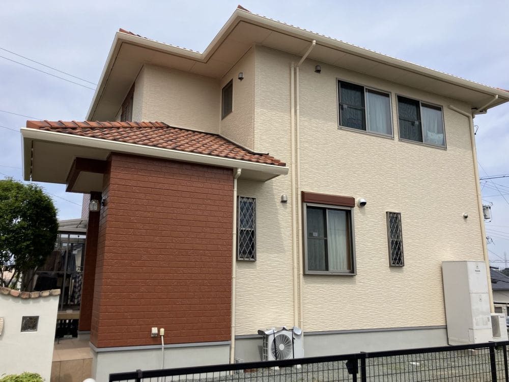F様(奈良市久居野村町)_施工後 奈良市の外壁塗装をリペイント匠が施工した写真