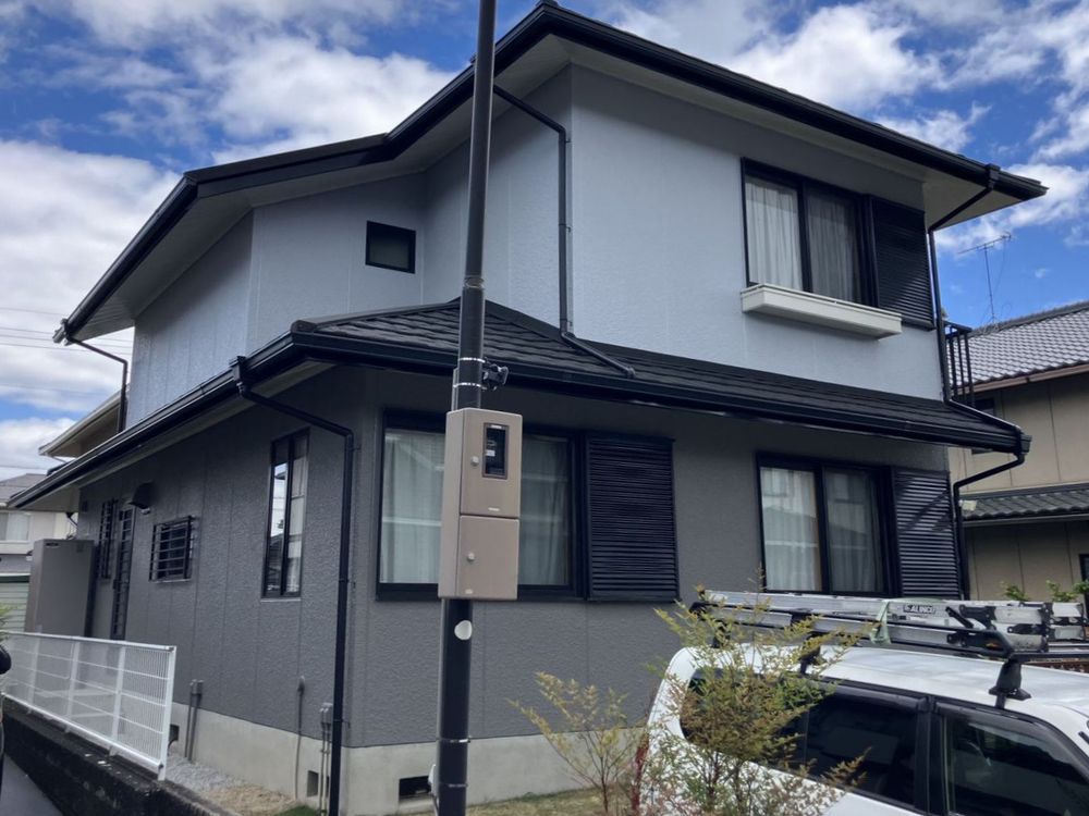 奈良市の外壁塗装、屋根工事をリペイント匠が施工した写真