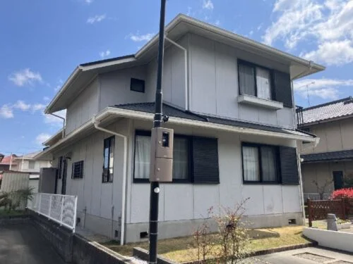 奈良市の外壁塗装、屋根工事をリペイント匠が施工した写真