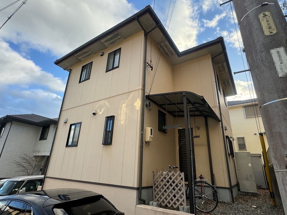 奈良市の外壁塗装をリペイント匠が施工した写真