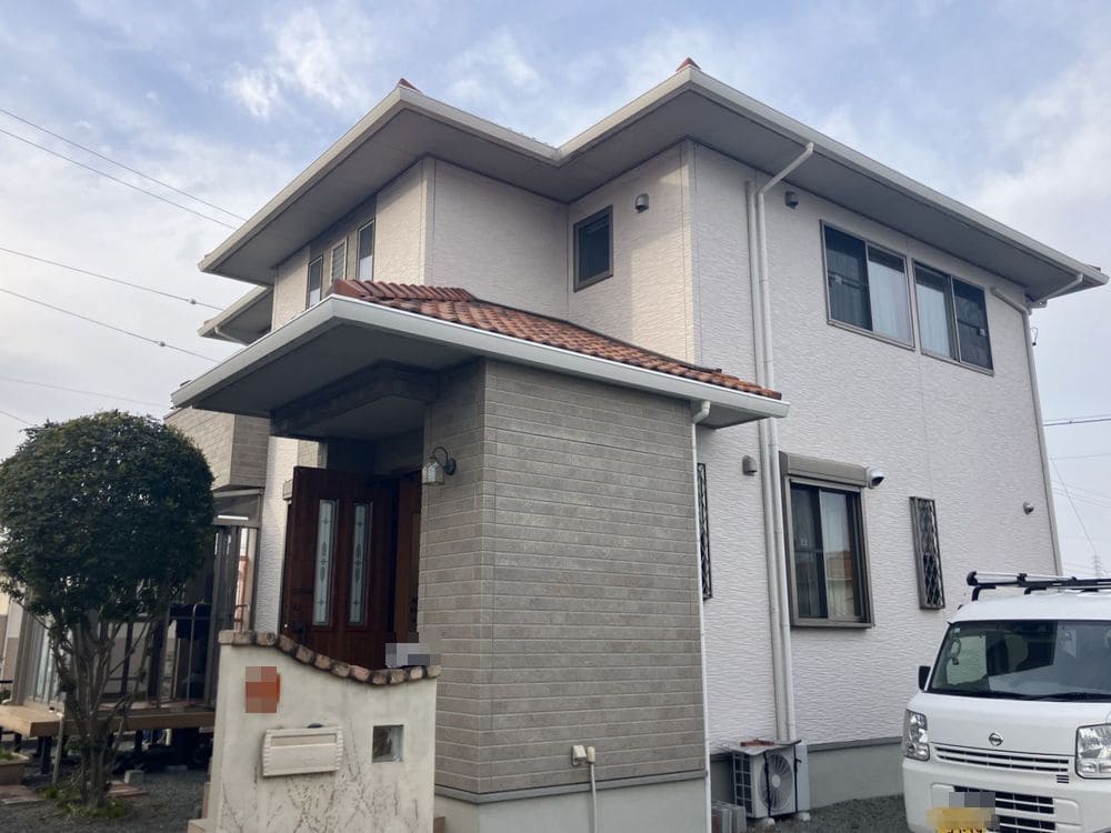 F様(奈良市久居野村町)施工前 奈良市の外壁塗装をリペイント匠が施工した写真