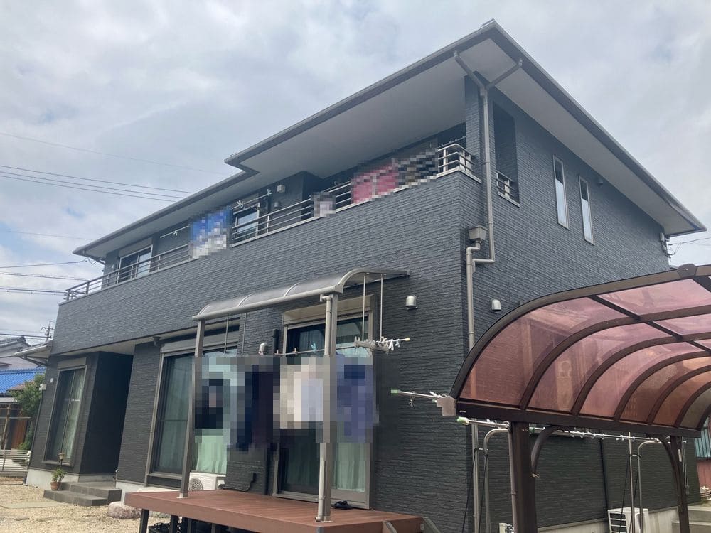 奈良市_H様_外壁全体③(施工後) 奈良市の外壁塗装をリペイント匠が施工した写真