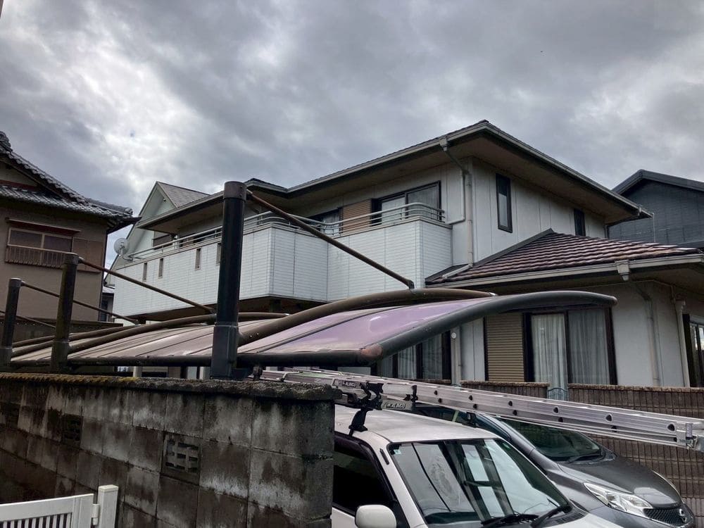 施工前 (2) 生駒市で外壁塗装をリペイント匠が施工した写真