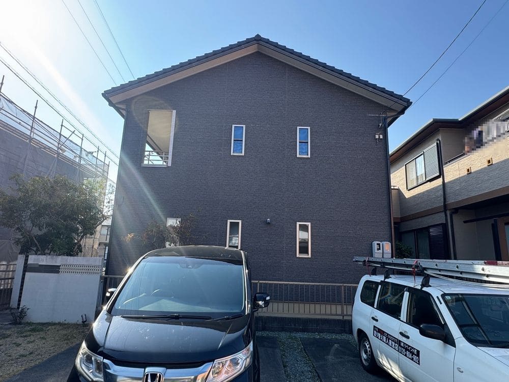 奈良市_K様_外壁全体③(施工前) 奈良市の外壁塗装をリペイント匠が施工した写真