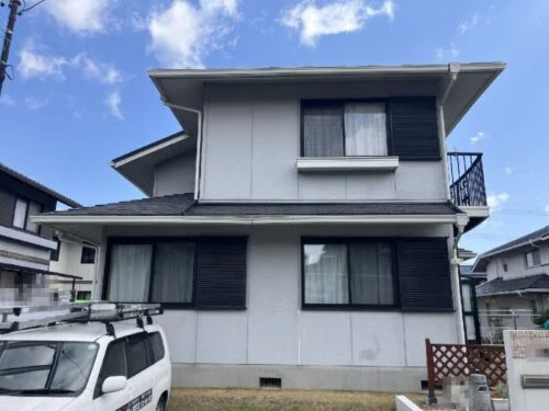 奈良市の外壁塗装、屋根工事をリペイント匠が施工した写真