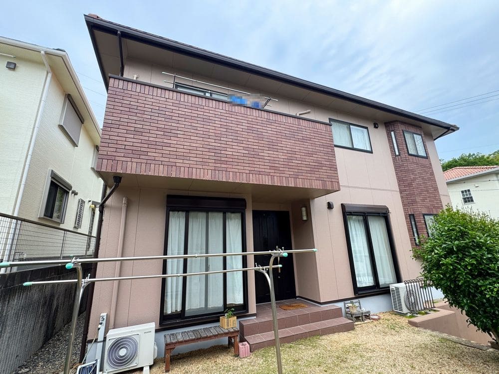 奈良市の外壁塗装をリペイント匠が施工した写真