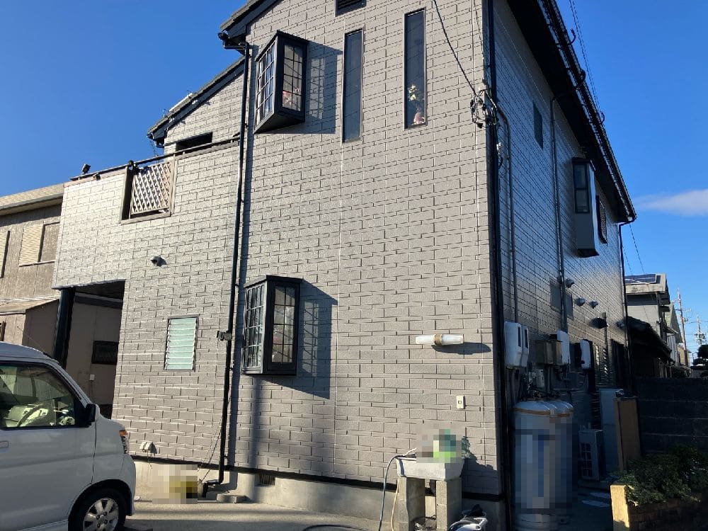 H様(津)施工後_外壁全体 (7) 奈良市の外壁塗装をリペイント匠が施工した写真