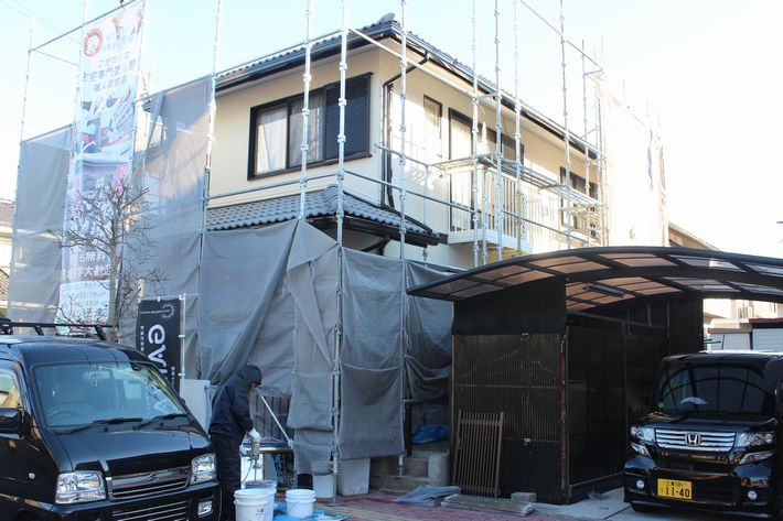 三重県津市神戸町のI様邸【ガイナ】外壁塗装・屋根塗装