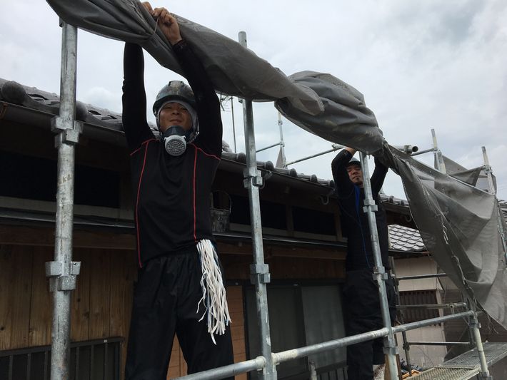 雨漏り　外壁塗装　三重