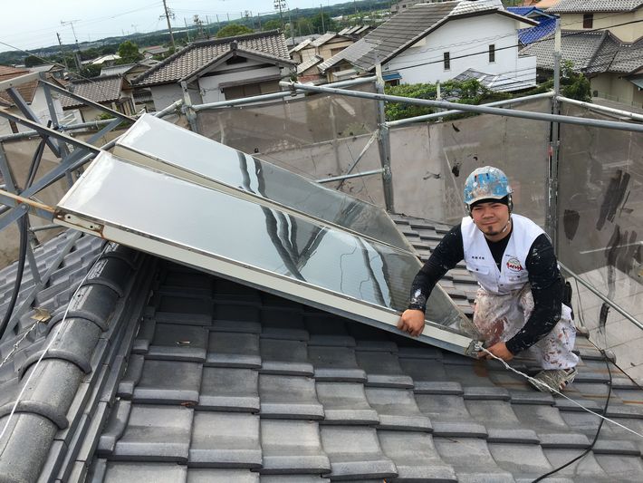 雨漏り　外壁塗装　三重