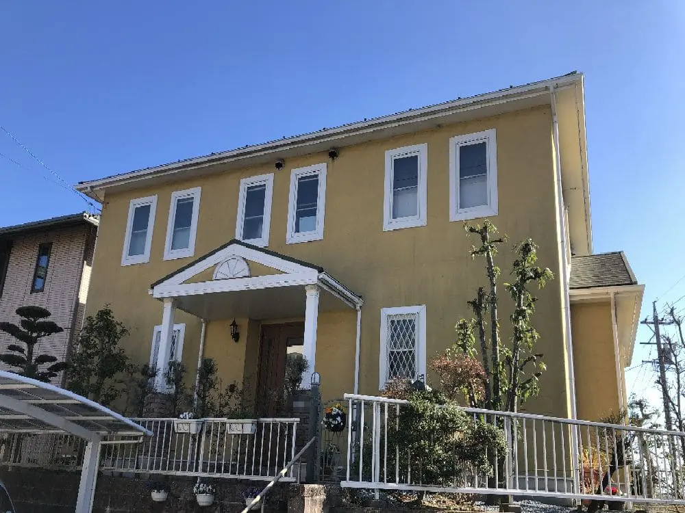 津市の外壁塗装、屋根塗装をリペイント匠が施工した写真