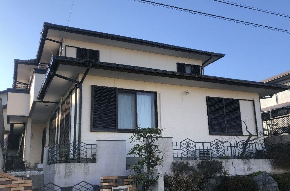 津市の外壁塗装をリペイント匠が施工した写真
