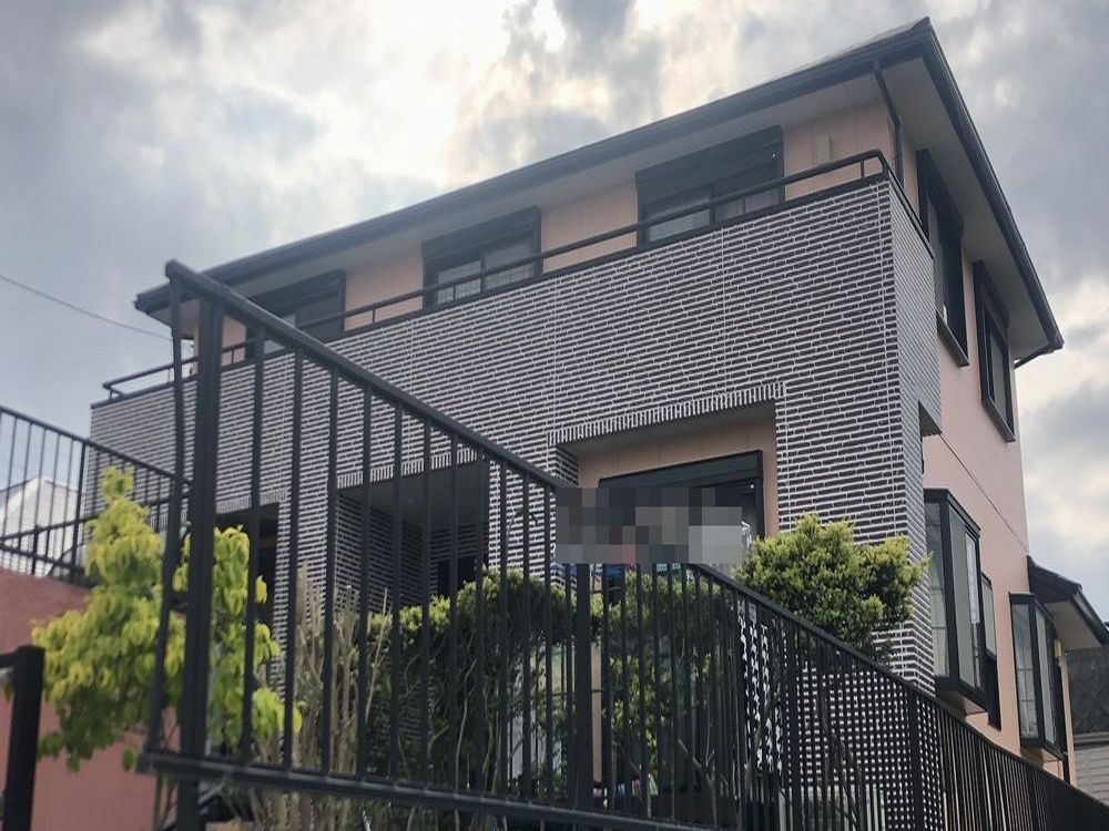 津市｜２色のお色で美しく塗り替え｜可愛く、おしゃれに仕上がりました