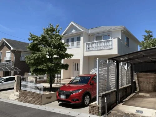 津市の外壁塗装をリペイント匠が施工した写真