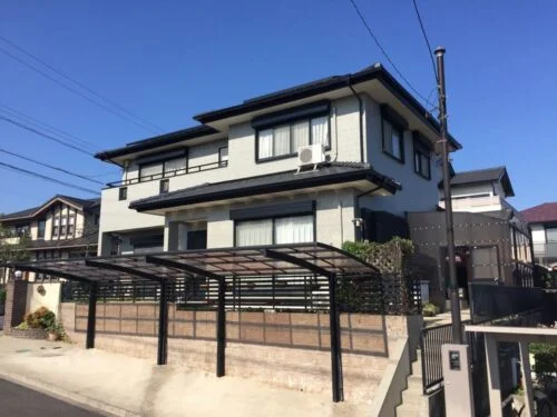 津市の外壁塗装をリペイント匠が施工した写真