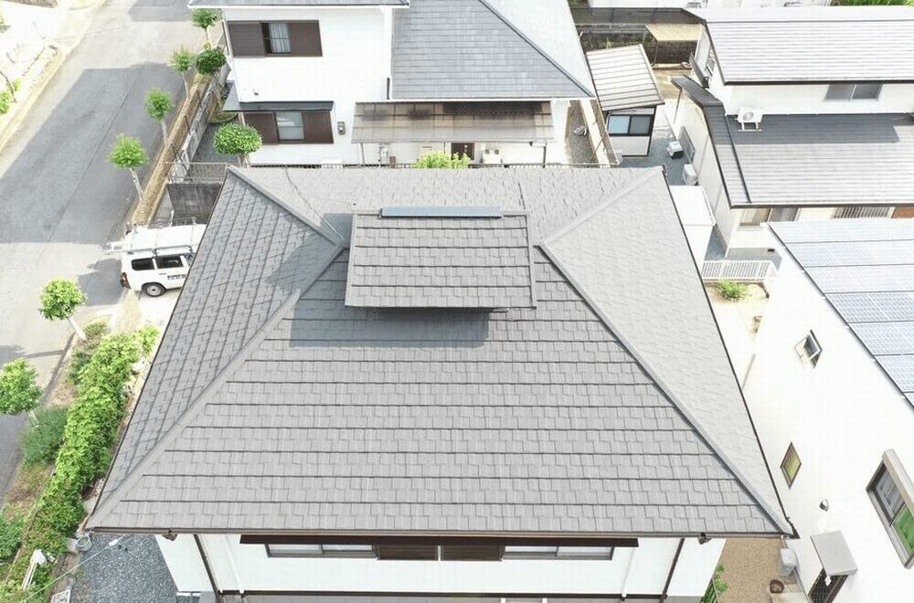 伊勢市の、外壁塗装、屋根工事をリペイント匠が施工した写真