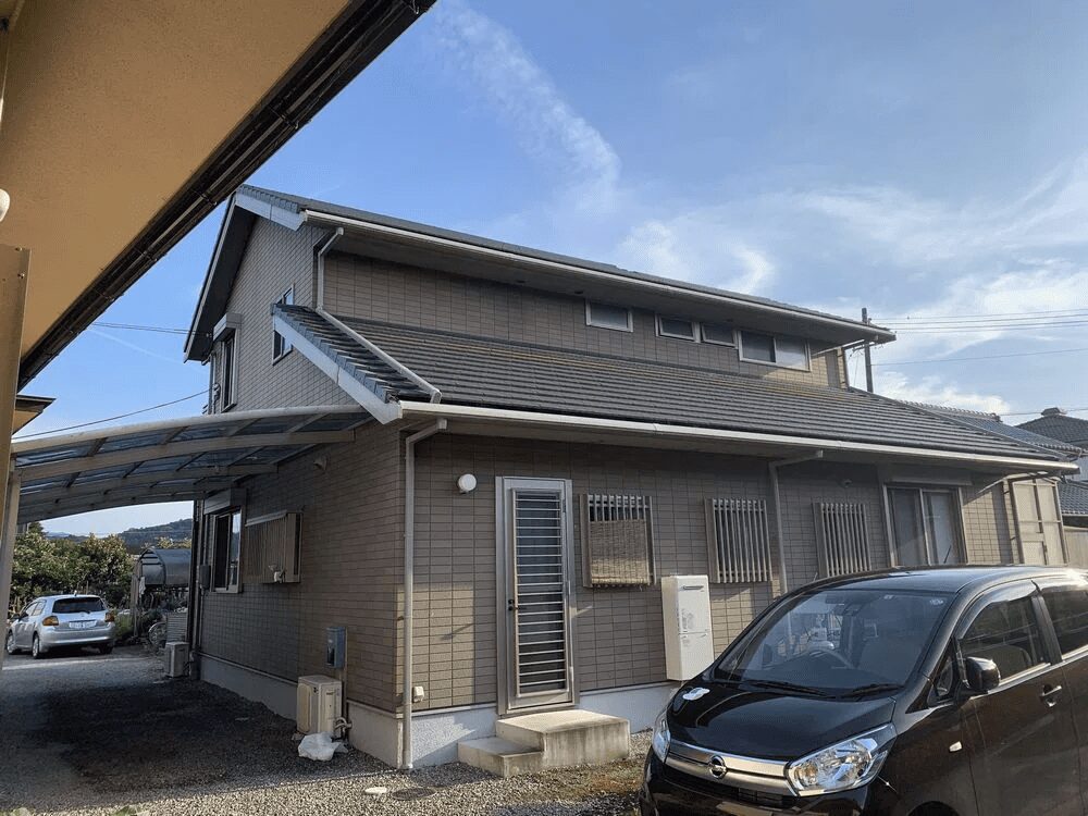 I様(津)施工前 (4) 津市の外壁塗装をリペイント匠が施工した写真