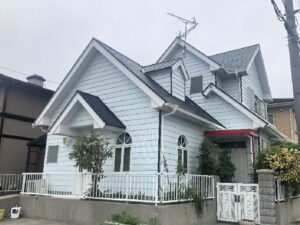 津市の外壁塗装をリペイント匠が施工した写真