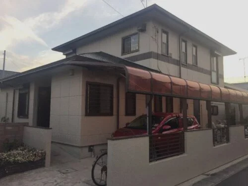 津市の外壁塗装をリペイント匠が施工した写真