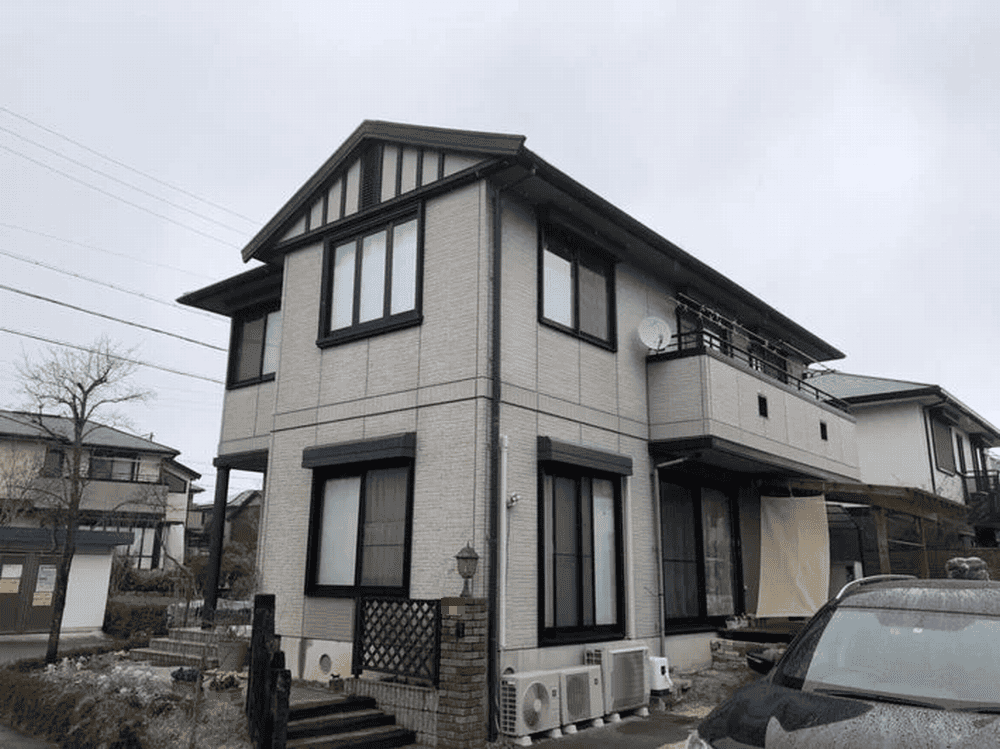 K様(亀山)施工前 亀山市の外壁塗装をリペイント匠が施工した写真
