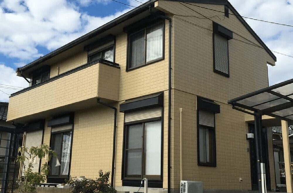 津市の外壁塗装をリペイント匠が施工した写真