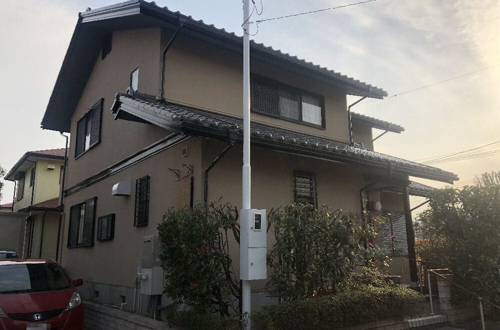 津市の外壁塗装をリペイント匠が施工した写真