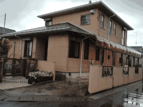 津市の外壁塗装をリペイント匠が施工した写真