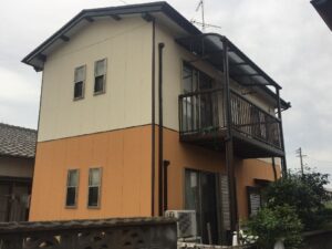 津市の外壁塗装,工事をリペイント匠が施工した写真