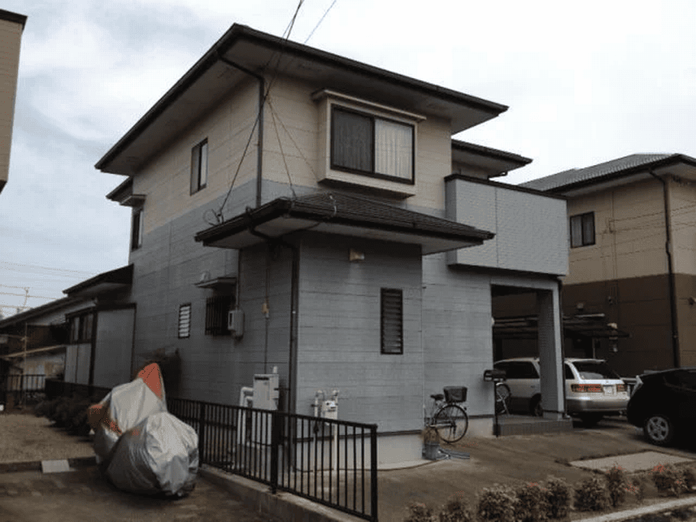 Ⅿ様(四日市)施工前 四日市市の外壁塗装をリペイント匠が施工した写真