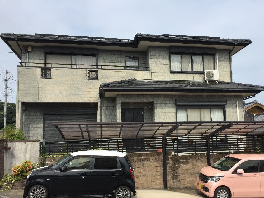 N様(津)施行前 1 (1) 津市の外壁塗装をリペイント匠が施工した写真