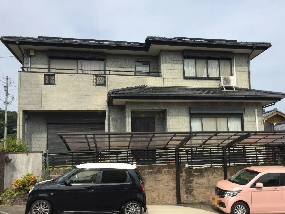 津市の外壁塗装をリペイント匠が施工した写真