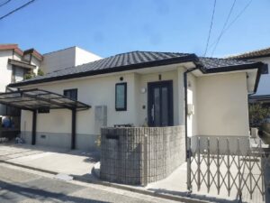 津市の外壁塗装をリペイント匠が施工した写真