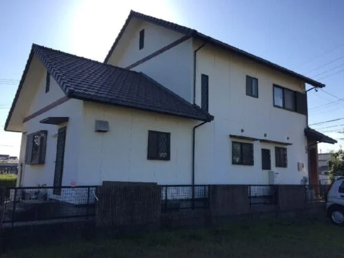 津市の外壁塗装をリペイント匠が施工した写真