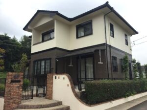 津市の外壁塗装をリペイント匠が施工した写真