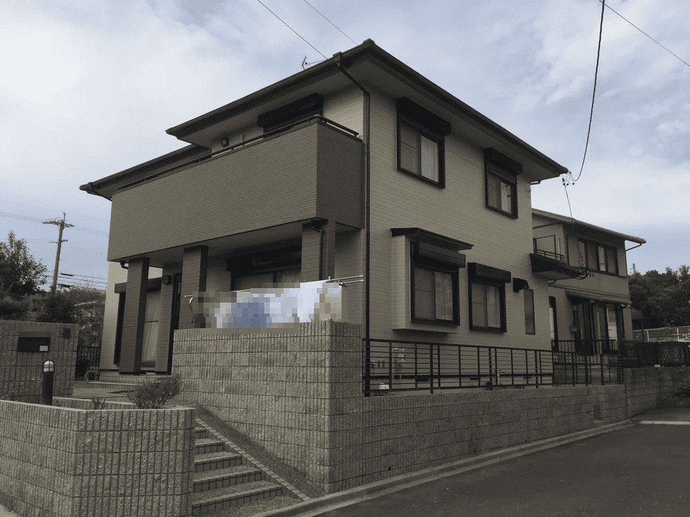 津市の外壁塗装をリペイント匠が施工した写真