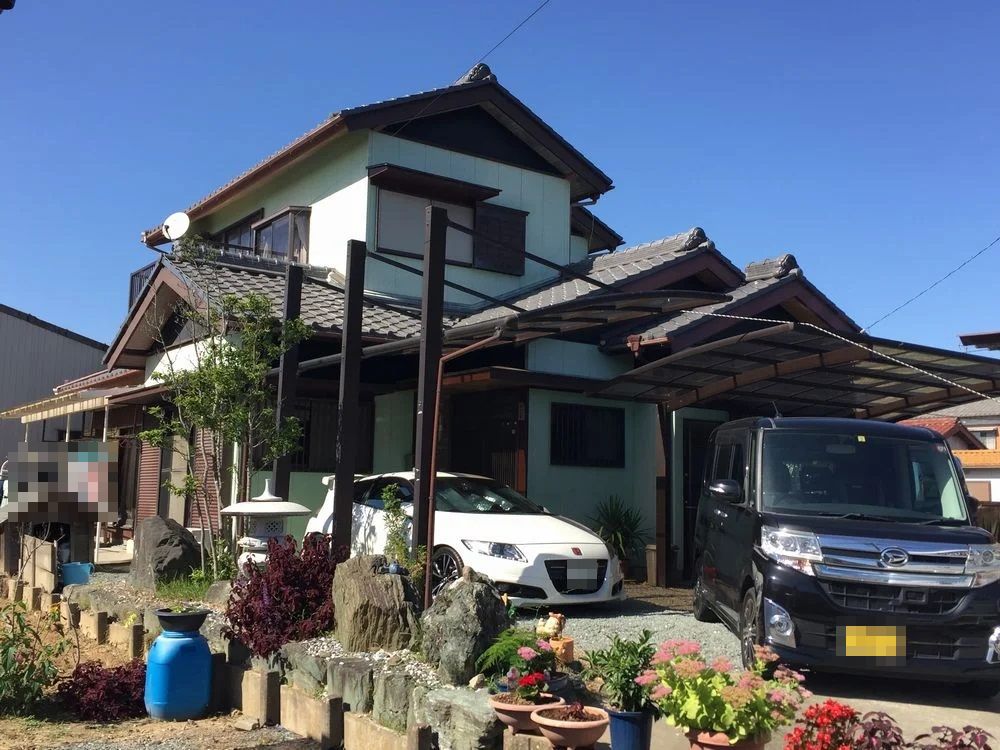 津市の外壁塗装をリペイント匠が施工した写真