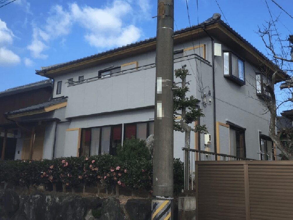 津市の外壁塗装をリペイント匠が施工した写真