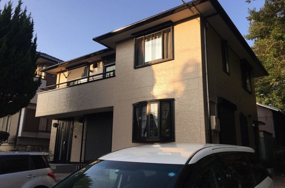 亀山市で外壁塗装をリペイント匠が施工した写真