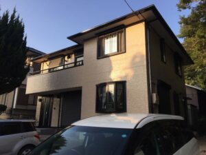 亀山市で外壁塗装をリペイント匠が施工した写真