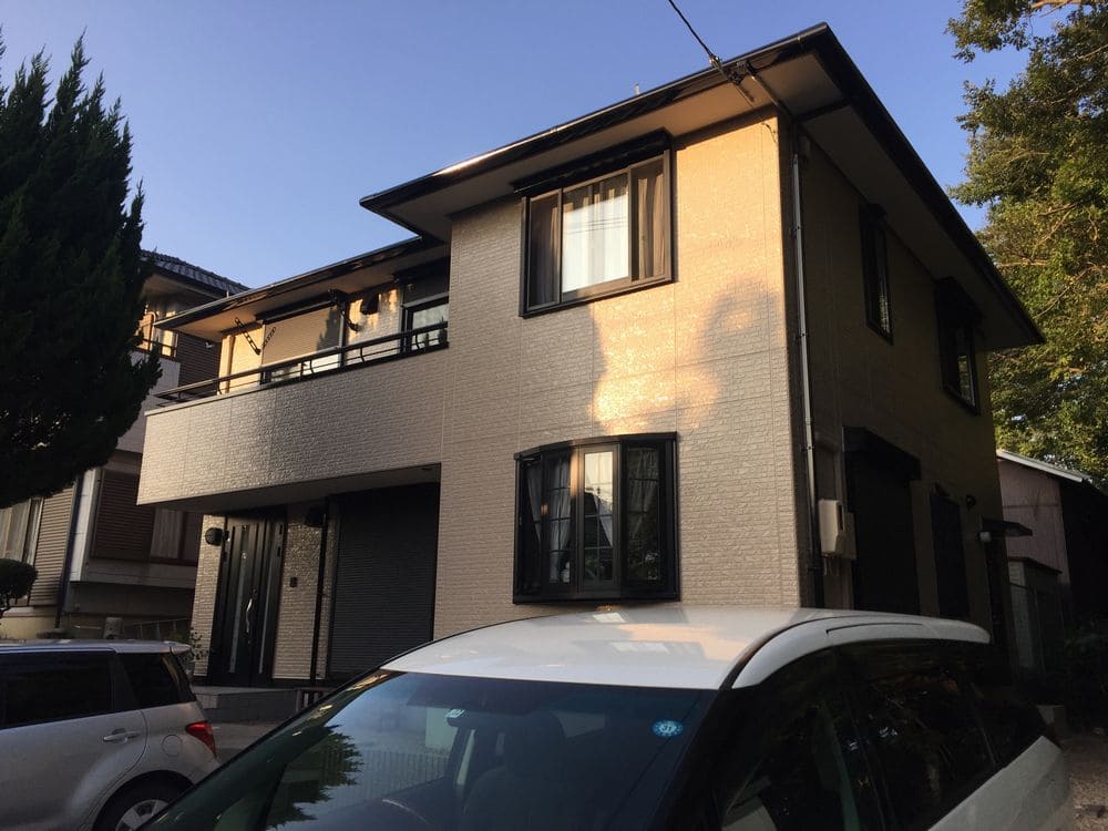 亀山市で外壁塗装をリペイント匠が施工した写真