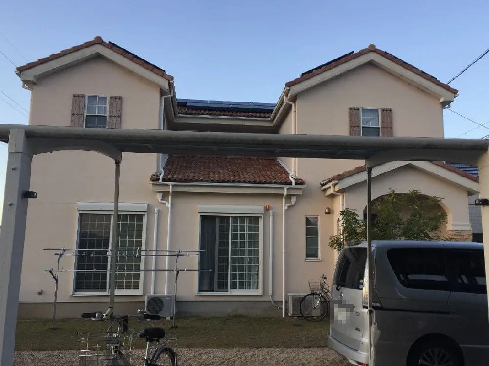 e06bff0f5f9e24c3e7db97618b3808a4 津市の外壁塗装をリペイント匠が施工した写真