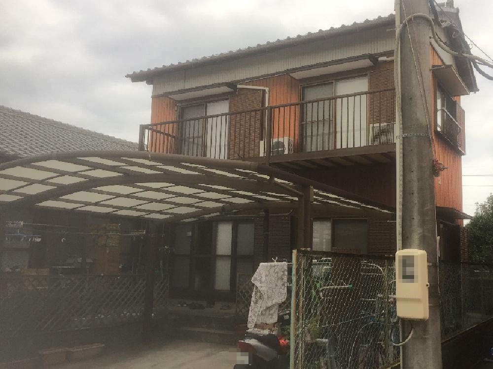 S様(鈴鹿)施工前 2 (10) 鈴鹿市の外壁塗装をリペイント匠が施工した写真